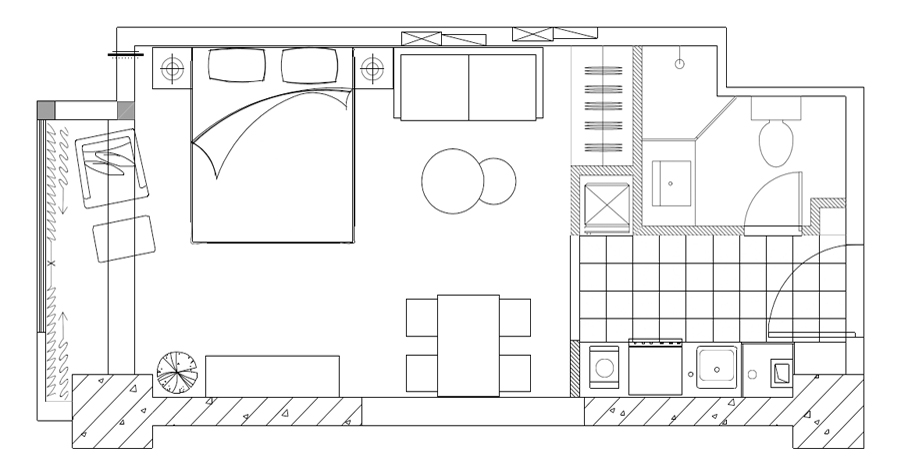 工業(yè)風(fēng) 雙人間 平面圖.jpg